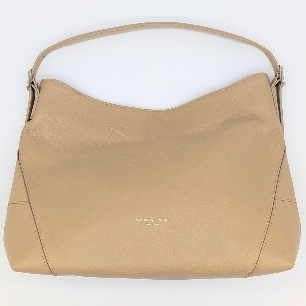 SOLD - Aspinal of London’s Hudson Crescent Moon Hobo bag